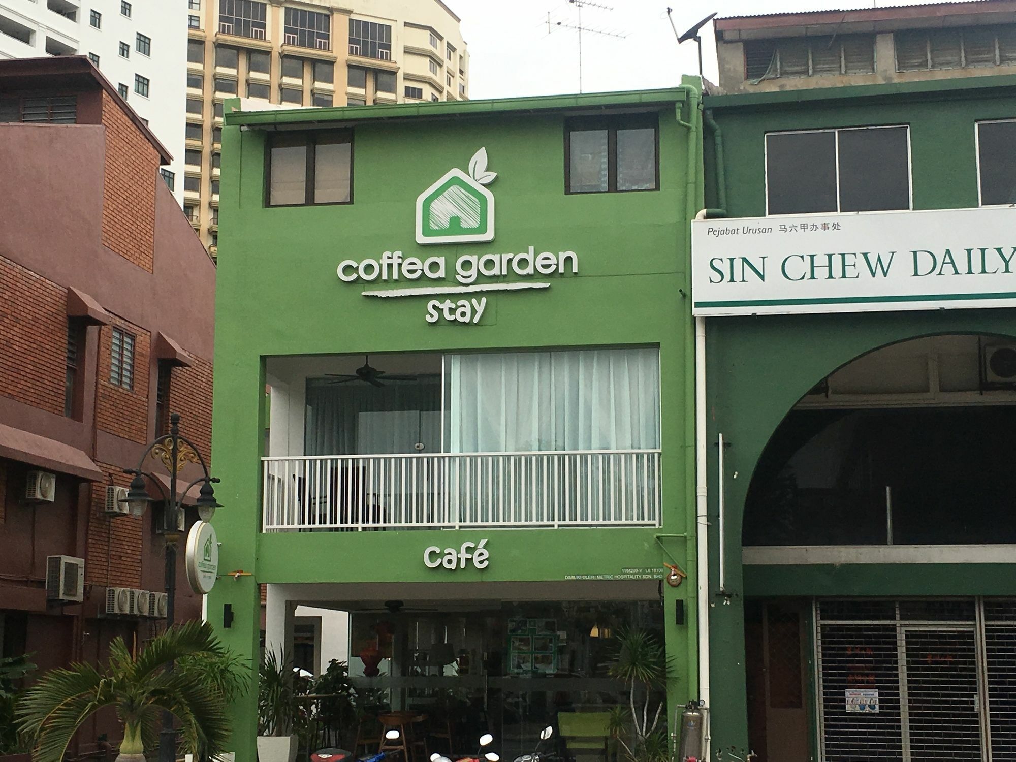 Coffea Garden Cafe & Stay Малакка Экстерьер фото